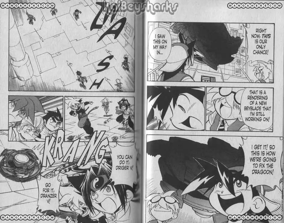 Bakuden Shoot Beyblade Chapter 8.2 4